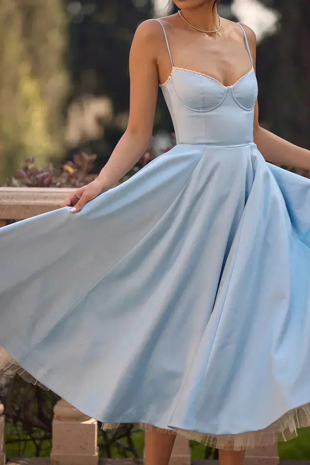 Arielle | Vestido Midi de Lujo Alba Madrid