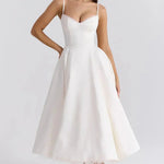Arielle | Vestido Midi de Lujo Alba Madrid