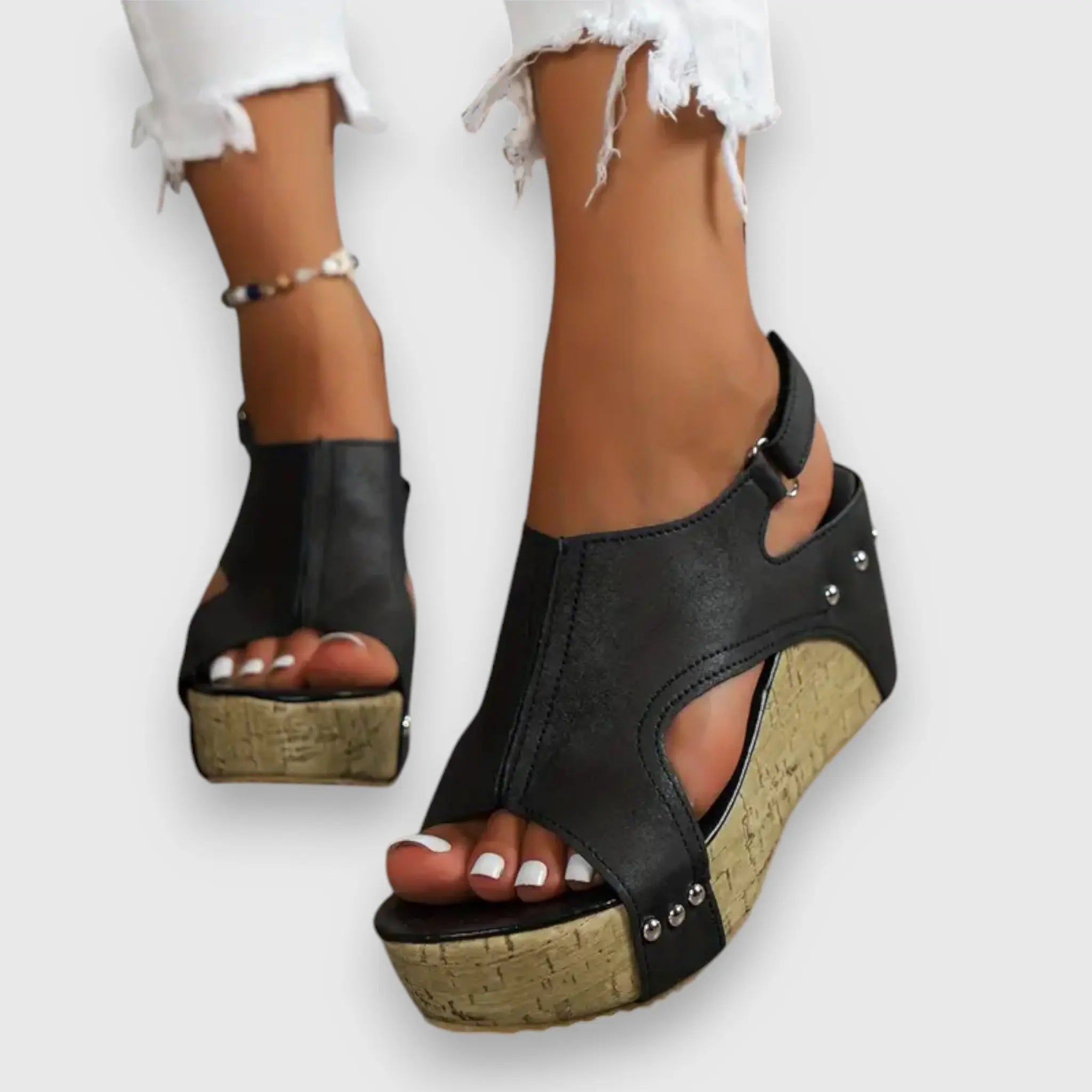 Mia – Sandalias de plataforma vintage Alba Madrid