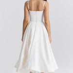 Arielle | Vestido Midi de Lujo Alba Madrid