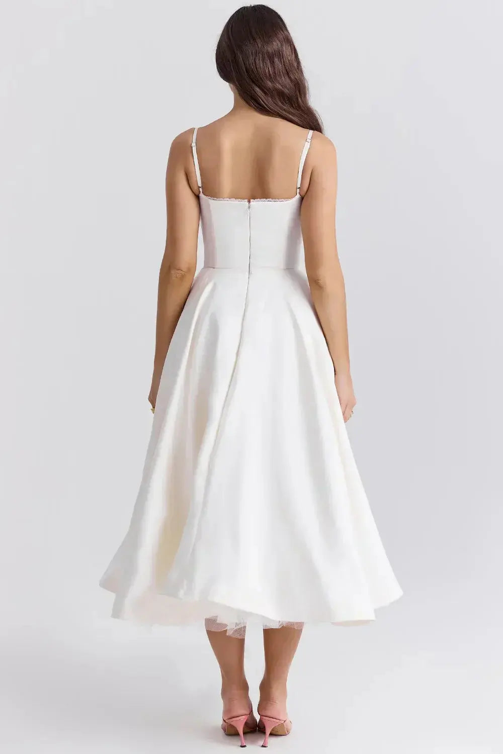 Arielle | Vestido Midi de Lujo Alba Madrid