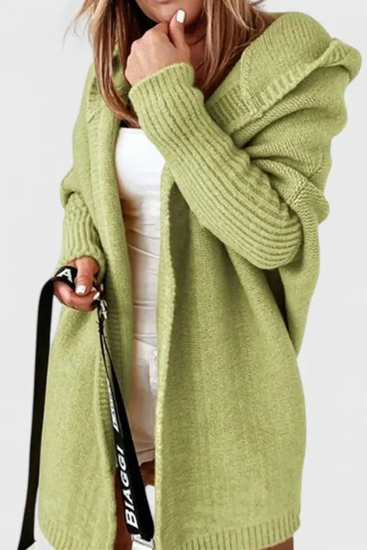Lovisa Cárdigan de Punto con Capucha Oversized Alba Madrid