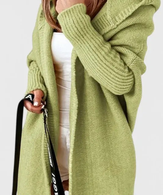 Lovisa Cárdigan de Punto con Capucha Oversized Alba Madrid