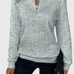 Zoey | Jersey de Punto con Cremallera Suave Alba Madrid