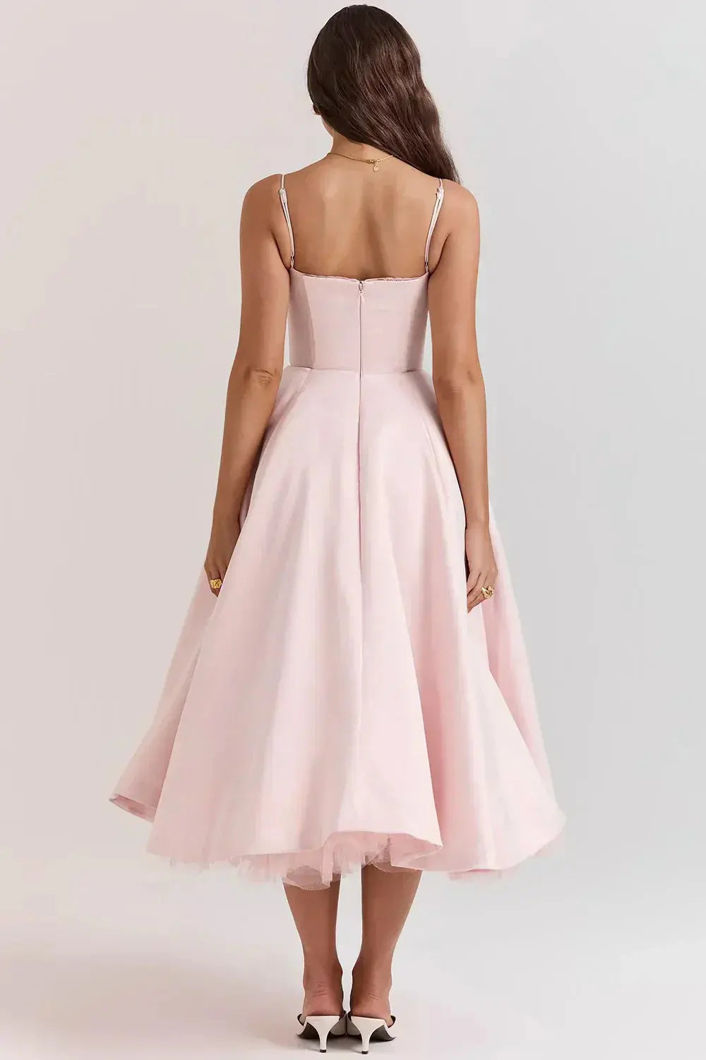 Arielle | Vestido Midi de Lujo Alba Madrid