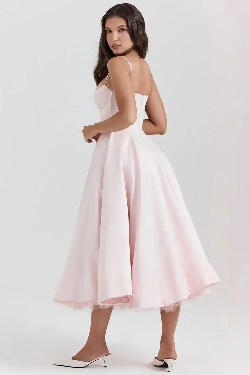 Arielle | Vestido Midi de Lujo Alba Madrid
