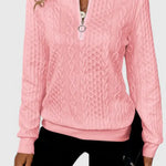 Zoey Jersey de Punto con Cremallera Suave Alba Madrid