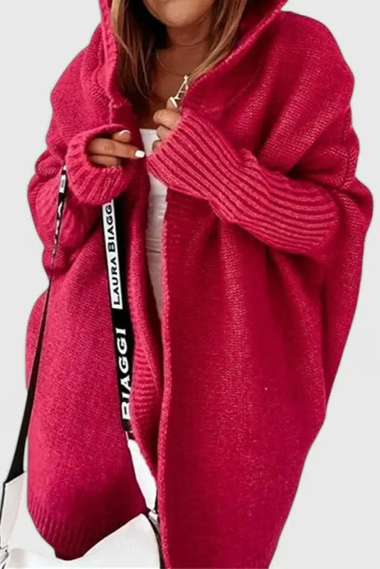 Lovisa Cárdigan de Punto con Capucha Oversized Alba Madrid