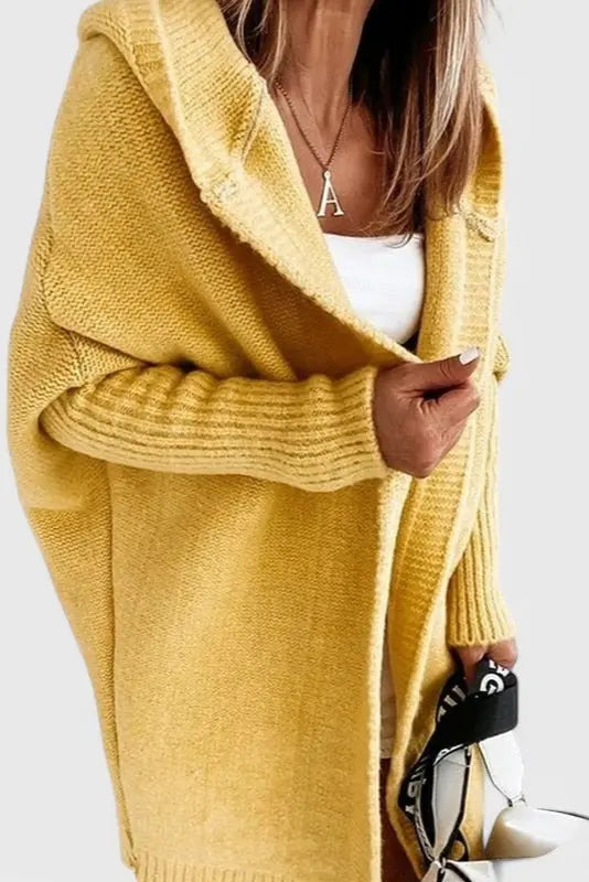 Lovisa Cárdigan de Punto con Capucha Oversized Alba Madrid