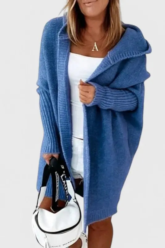 Lovisa Cárdigan de Punto con Capucha Oversized Alba Madrid