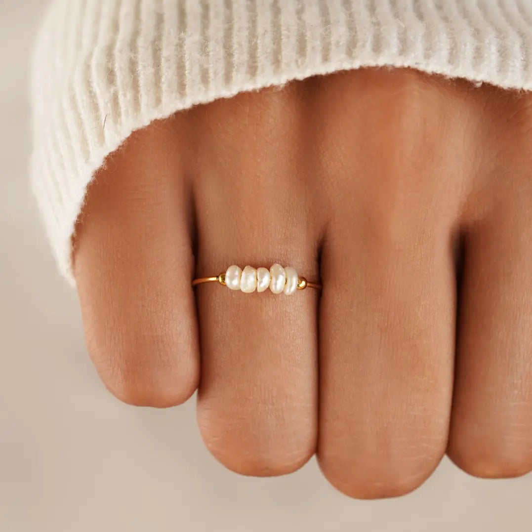 Silva - Anillo de perlas de agua dulce Alba Madrid