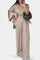 Eli Conjunto Oversize de Top con Cuello en V y Pantalón Recto Alba Madrid