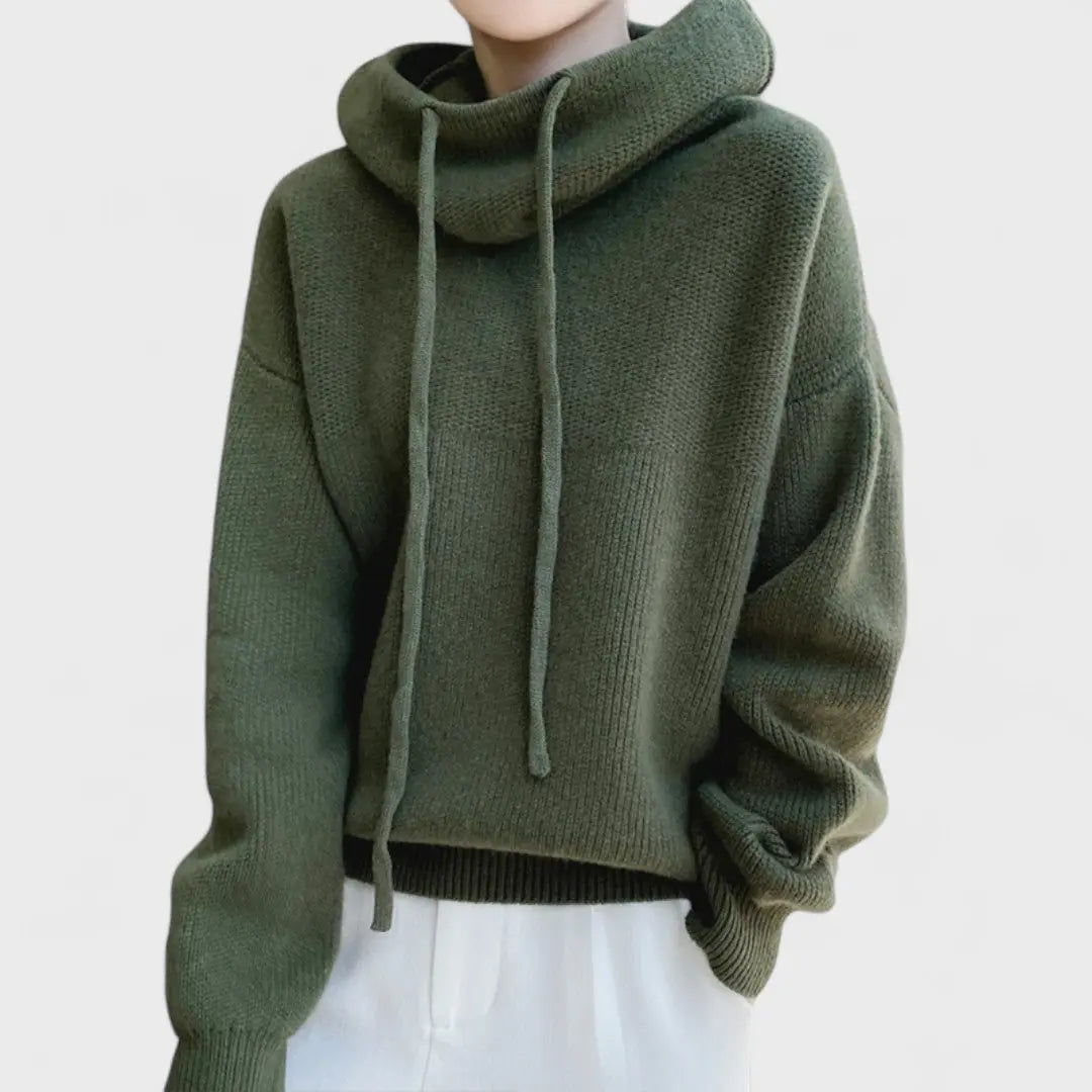 Charlotte - Suéter de cuello alto en lana merino Alba Madrid