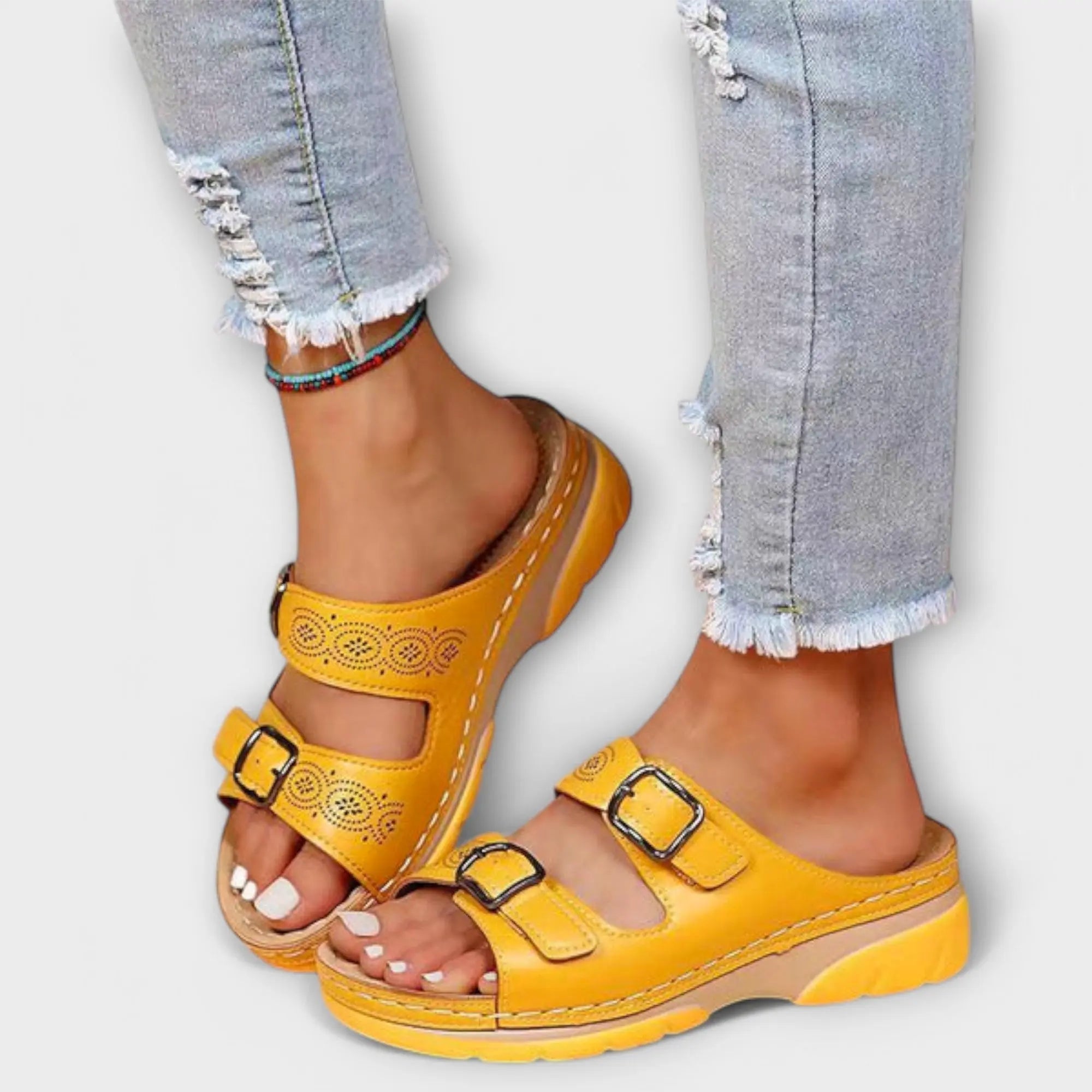 Kamilla - Sandalias de verano elegantes para mujeres Alba Madrid