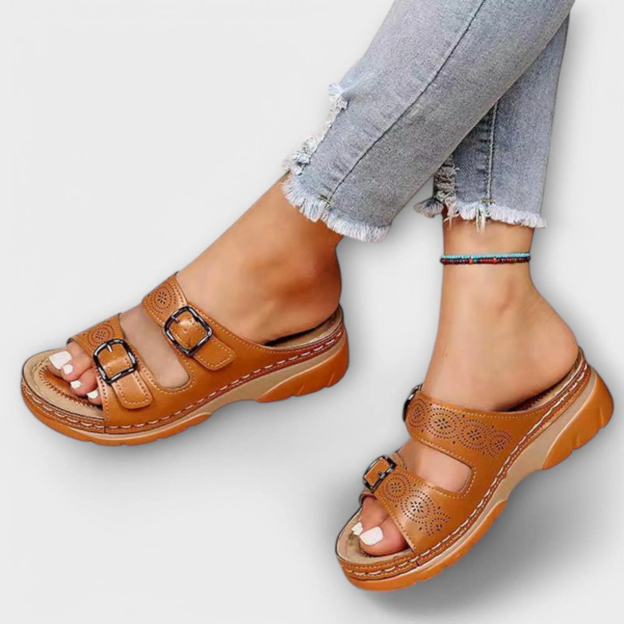 Kamilla - Sandalias de verano elegantes para mujeres Alba Madrid
