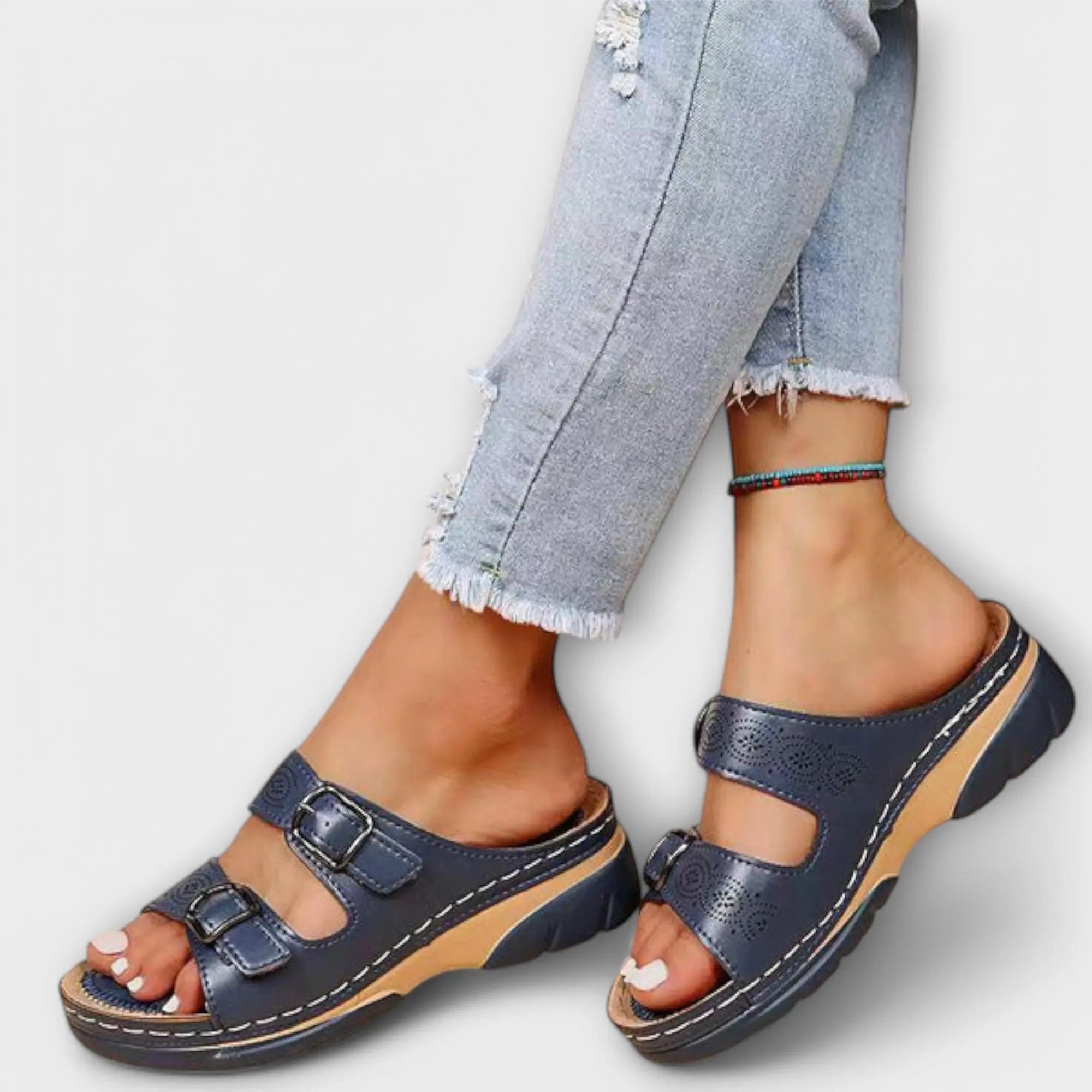 Kamilla - Sandalias de verano elegantes para mujeres Alba Madrid