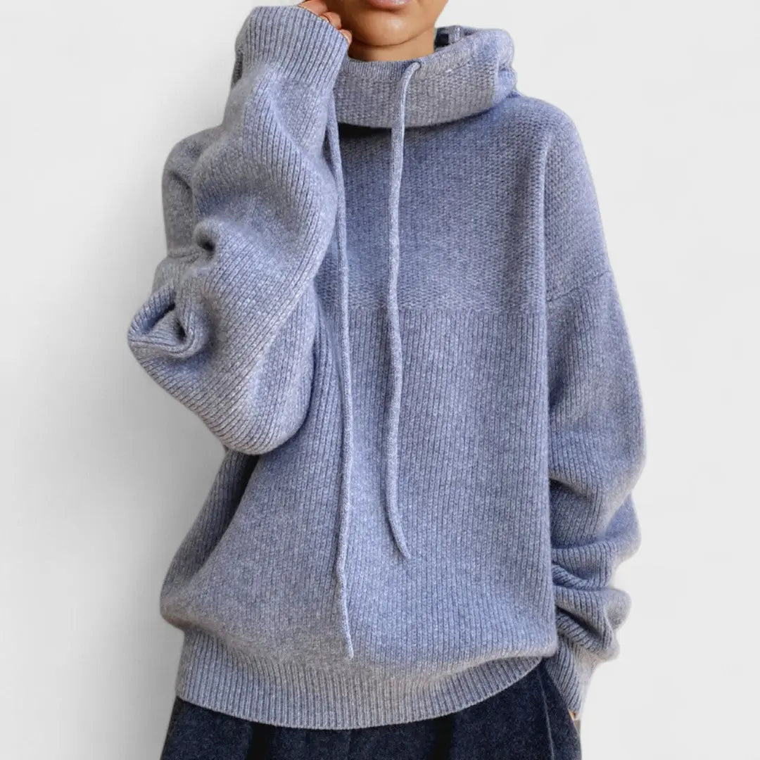 Charlotte - Suéter de cuello alto en lana merino Alba Madrid