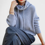 Charlotte - Suéter de cuello alto en lana merino Alba Madrid