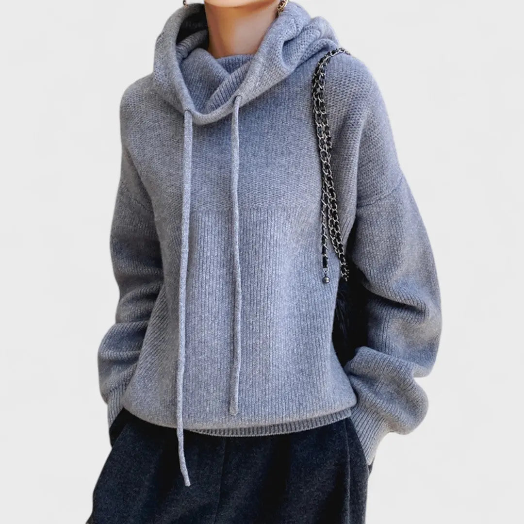 Charlotte - Suéter de cuello alto en lana merino Alba Madrid