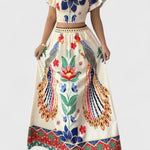 Itzel Conjunto Bohemio con Estampado Étnico Alba Madrid