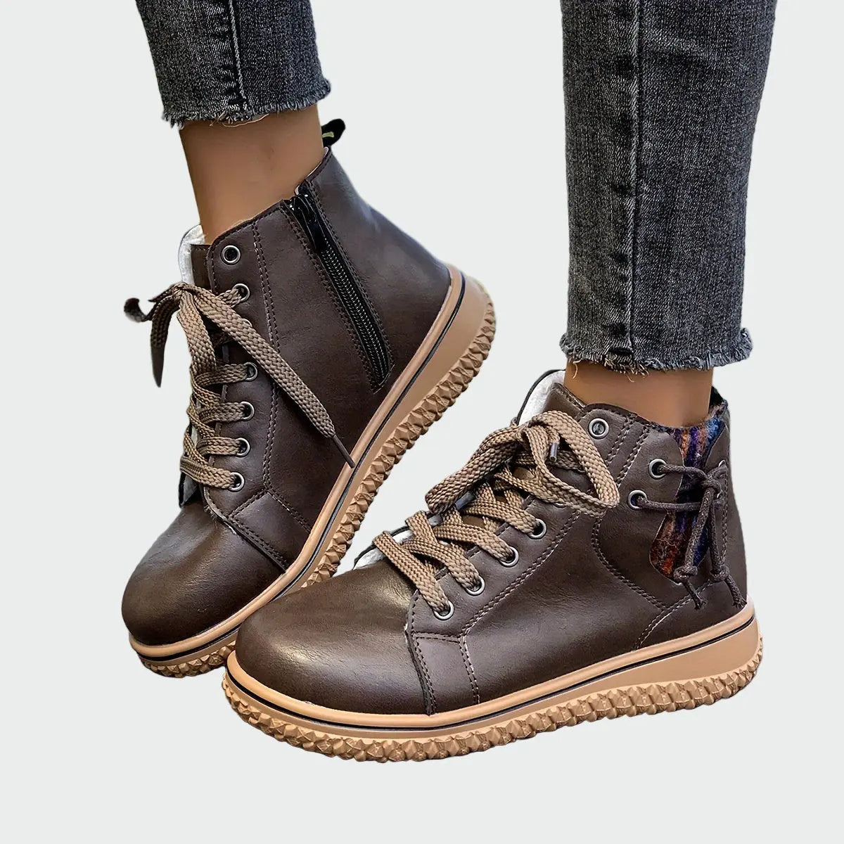 Botas de tobillo ortopédicas de cuero Alba Madrid