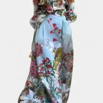 Sanne Conjunto Elegante Estampado de Camisa y Pantalón Fluido Alba Madrid