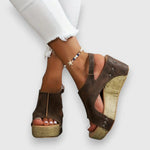 Mia – Sandalias de plataforma vintage Alba Madrid