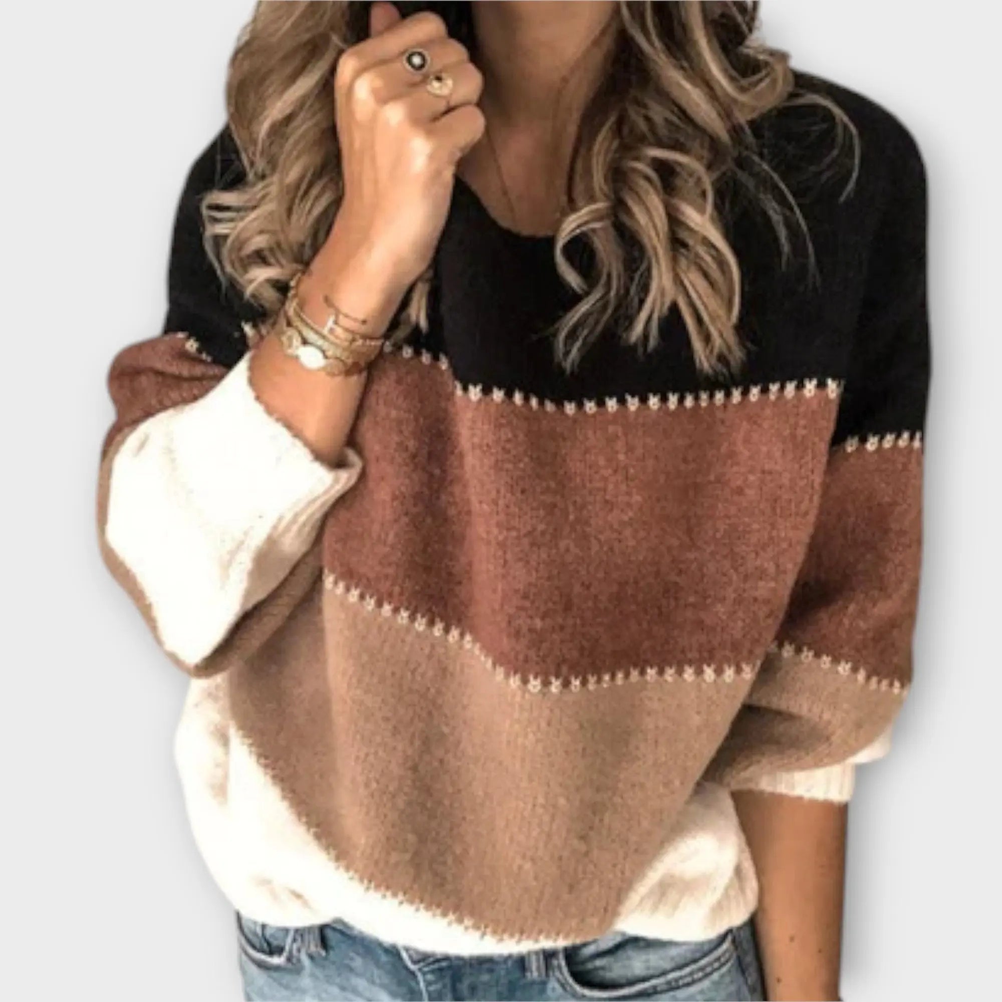 Elisa - Suéter casual y suave Alba Madrid