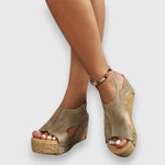 Mia – Sandalias de plataforma vintage Alba Madrid