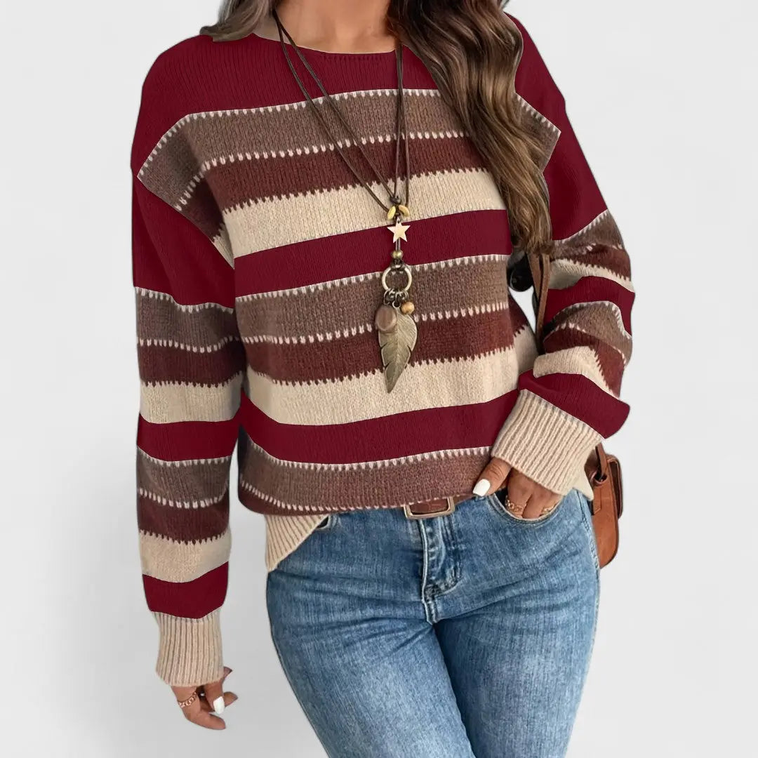 Maryanna - Suéter Casual Vintage para Mujer Alba Madrid