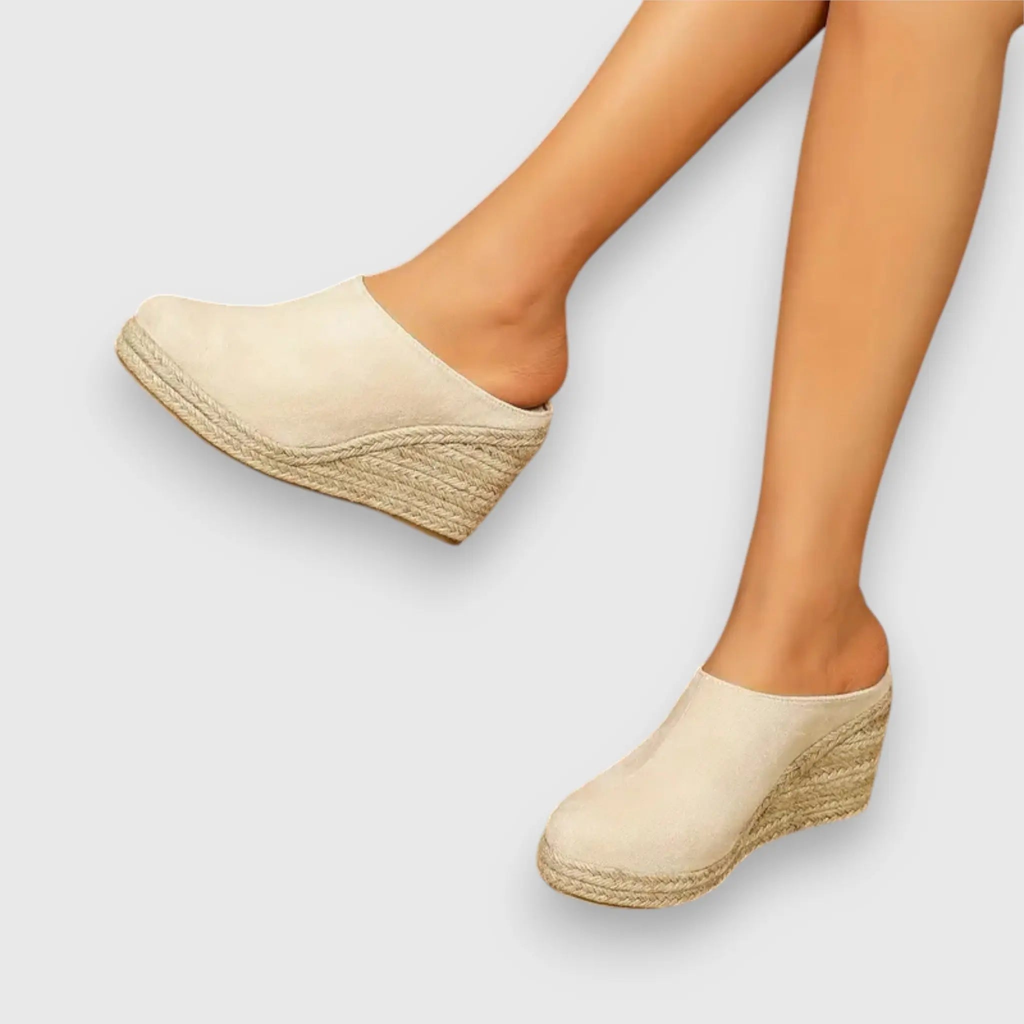 Sienna – Espadrilles con tacón cuña Alba Madrid