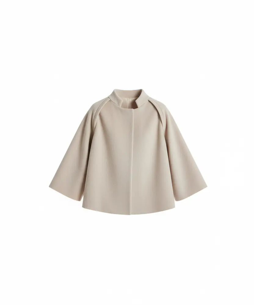 Judith™ | Abrigo corto elegante y acogedor Alba Madrid