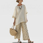 Eduarda - Conjunto Boho Chic Elegante Alba Madrid