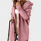 Marcela |  Cárdigan de Punto con Capucha Oversized Alba Madrid