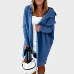 Marcela |  Cárdigan de Punto con Capucha Oversized Alba Madrid