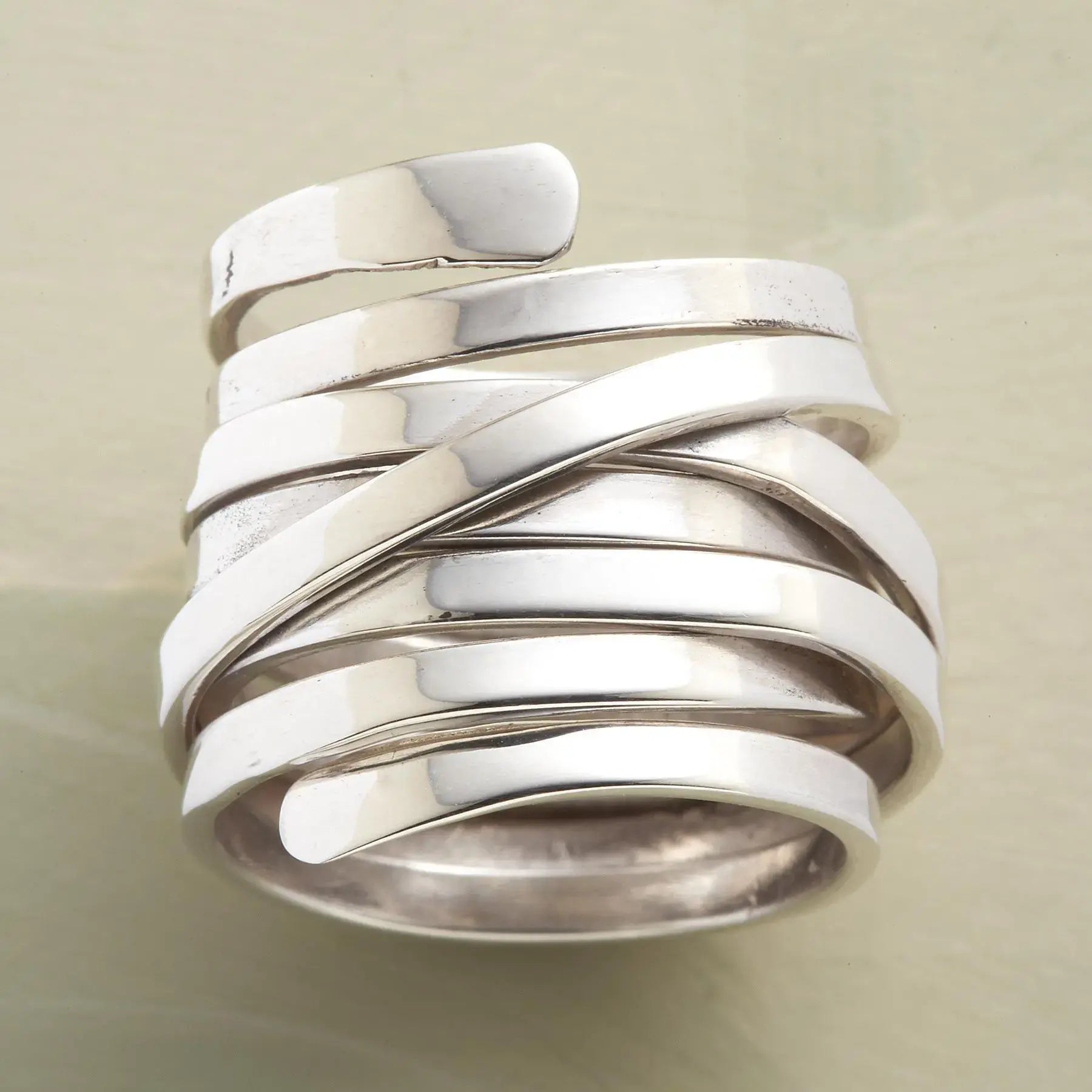 Lourdes - Anillo de Plata Vintage de Grosor Alba Madrid