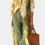Melvina Conjunto Coordinado de Lino con Estilo Atemporal Alba Madrid