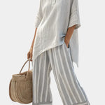 Clarisse - Conjunto Blusa Asimétrica Alba Madrid