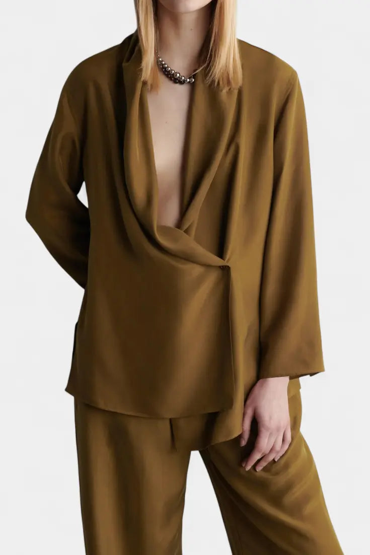 Sue Conjunto de Blazer con Solapa y Pantalones a Juego Alba Madrid