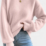 Mae Jersey de Cuello Redondo con Mangas Globo Alba Madrid