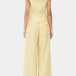 Hayden Conjunto Top Asimétrico y Pantalón Palazzo Alba Madrid