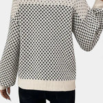 Rachael Jersey de Cuello Redondo en Bloques de Color Alba Madrid