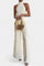 Pilarica Conjunto Plisado con Top Asimétrico Halter y Pantalón Fluido Alba Madrid