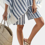 Salomé - Conjunto Rayado Blusa y Pantalones Cortos Alba Madrid