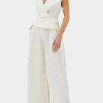 Hayden Conjunto Top Asimétrico y Pantalón Palazzo Alba Madrid