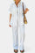 Lani Conjunto Relaxed de Camisa y Pantalones de Algodón y Lino Alba Madrid