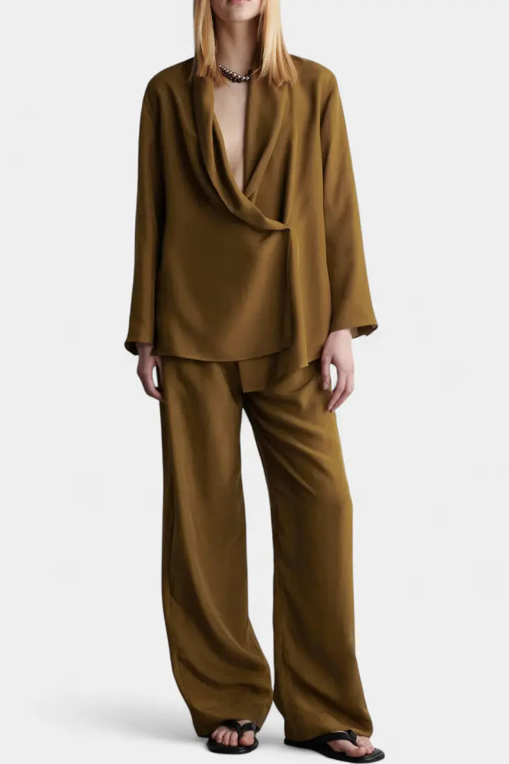Sue Conjunto de Blazer con Solapa y Pantalones a Juego Alba Madrid