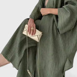 Caspian Conjunto Relajado de Dos Piezas con Kimono Largo Alba Madrid