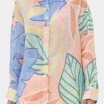 Lumina Conjunto Tropical con Camisa Holgada y Shorts de Cintura Alta Alba Madrid