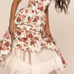 Arielle | Vestido Midi de Lujo Alba Madrid
